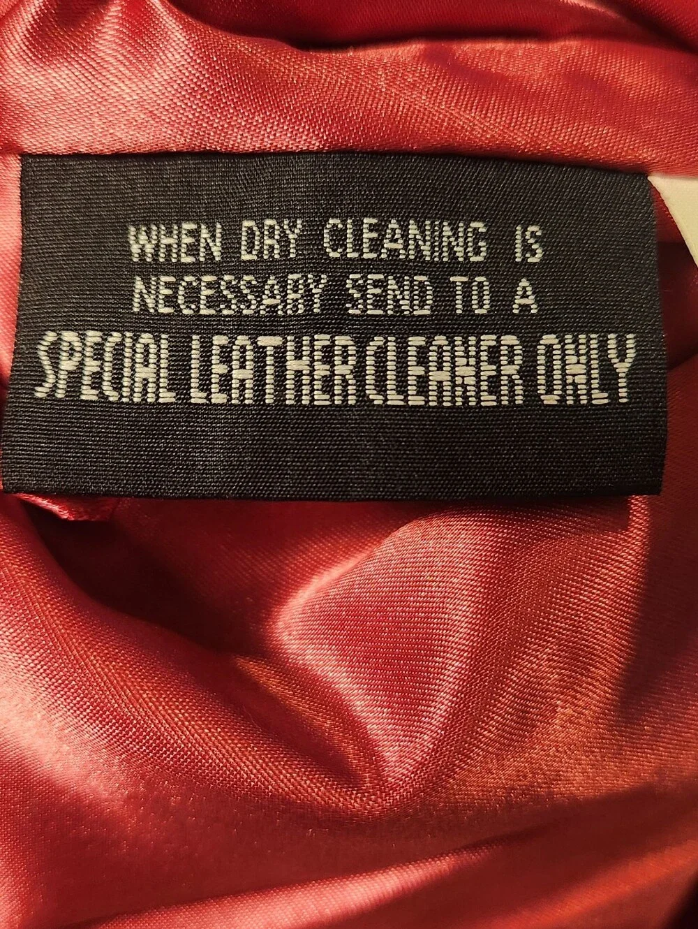 Wilsons Leather new tag
